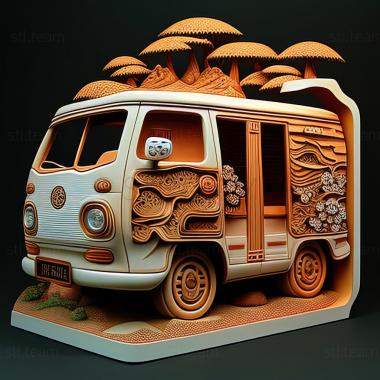 3D модель Toyota Town Ace (STL)